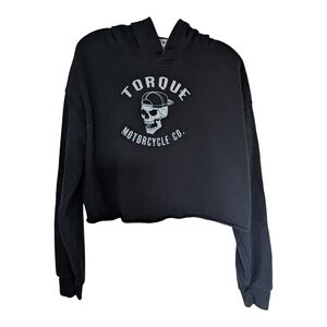Black Hoodie - Torque Motorcycle Co. - M